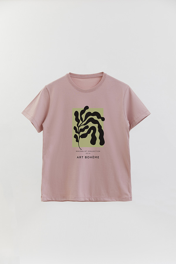 REMERA BASICA ESTAMPADA JARDIN 4