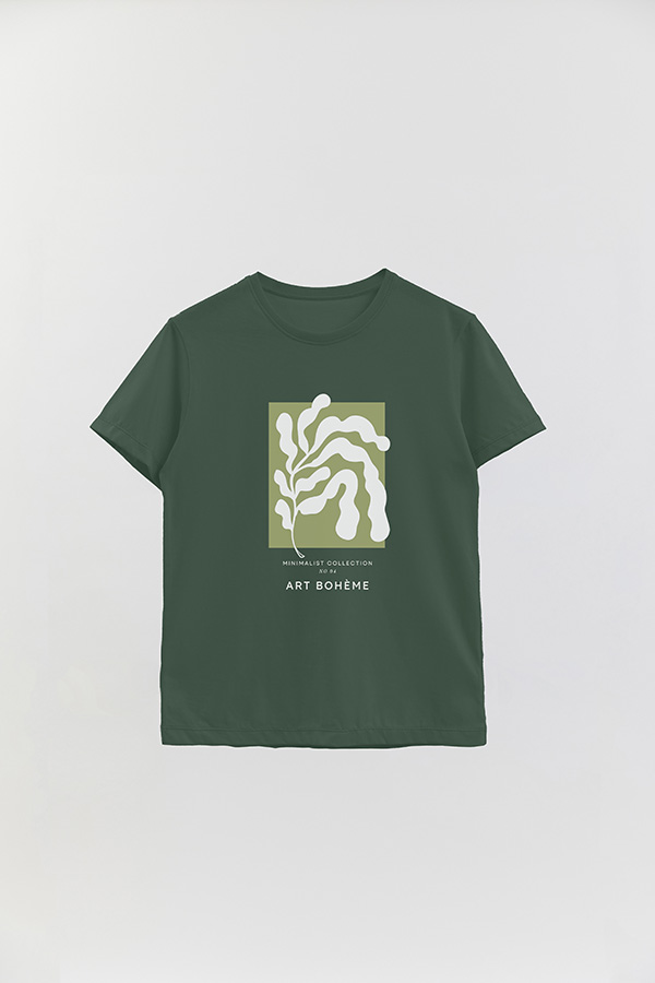 REMERA BASICA ESTAMPADA JARDIN 4