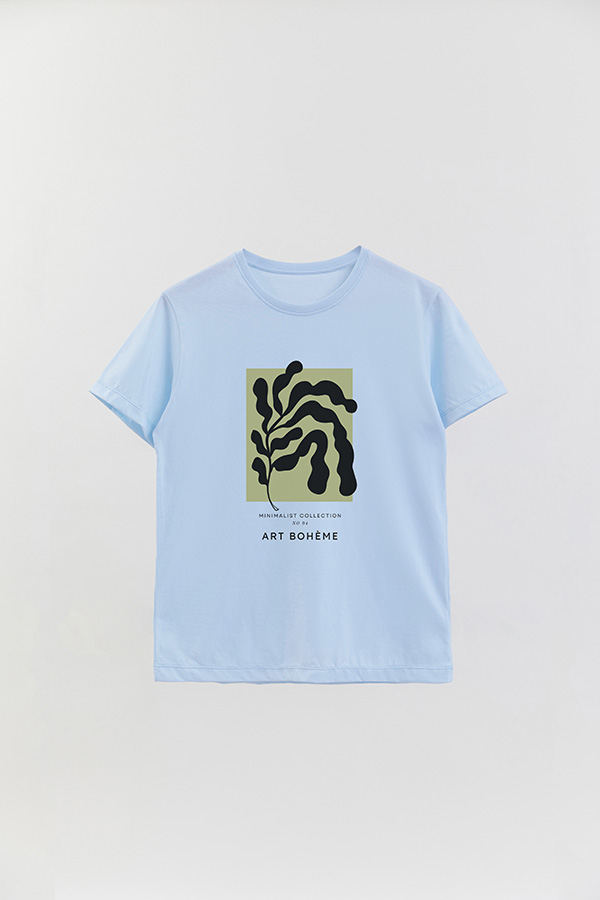 REMERA BASICA ESTAMPADA JARDIN 4