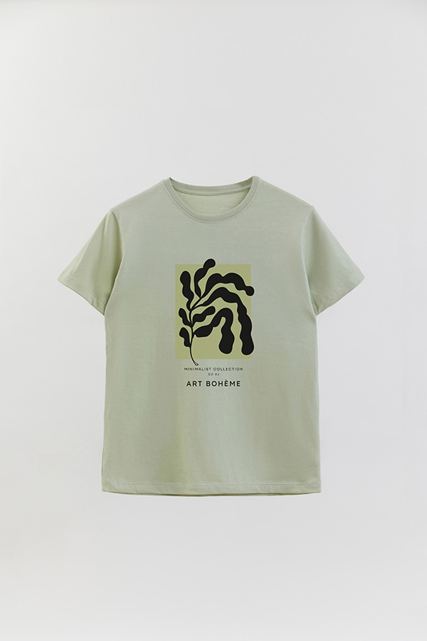 REMERA BASICA ESTAMPADA JARDIN 4