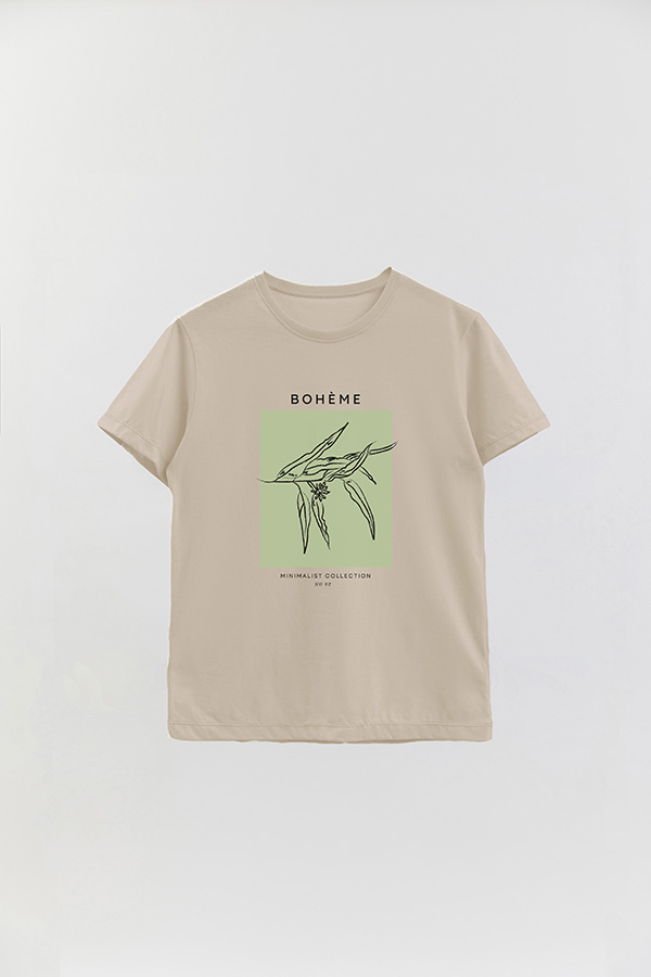 REMERA BASICA ESTAMPADA JARDIN 2