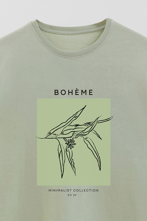 REMERA BASICA ESTAMPADA JARDIN 2