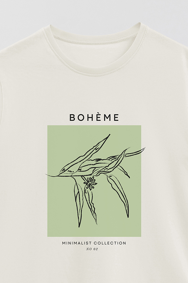 REMERA BASICA ESTAMPADA JARDIN 2