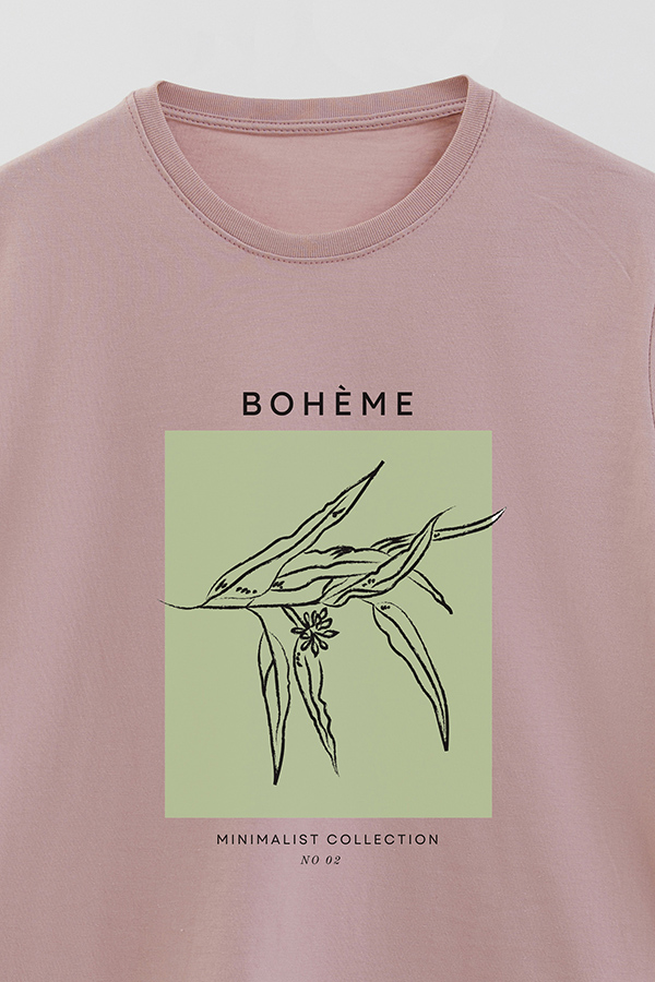 REMERA BASICA ESTAMPADA JARDIN 2