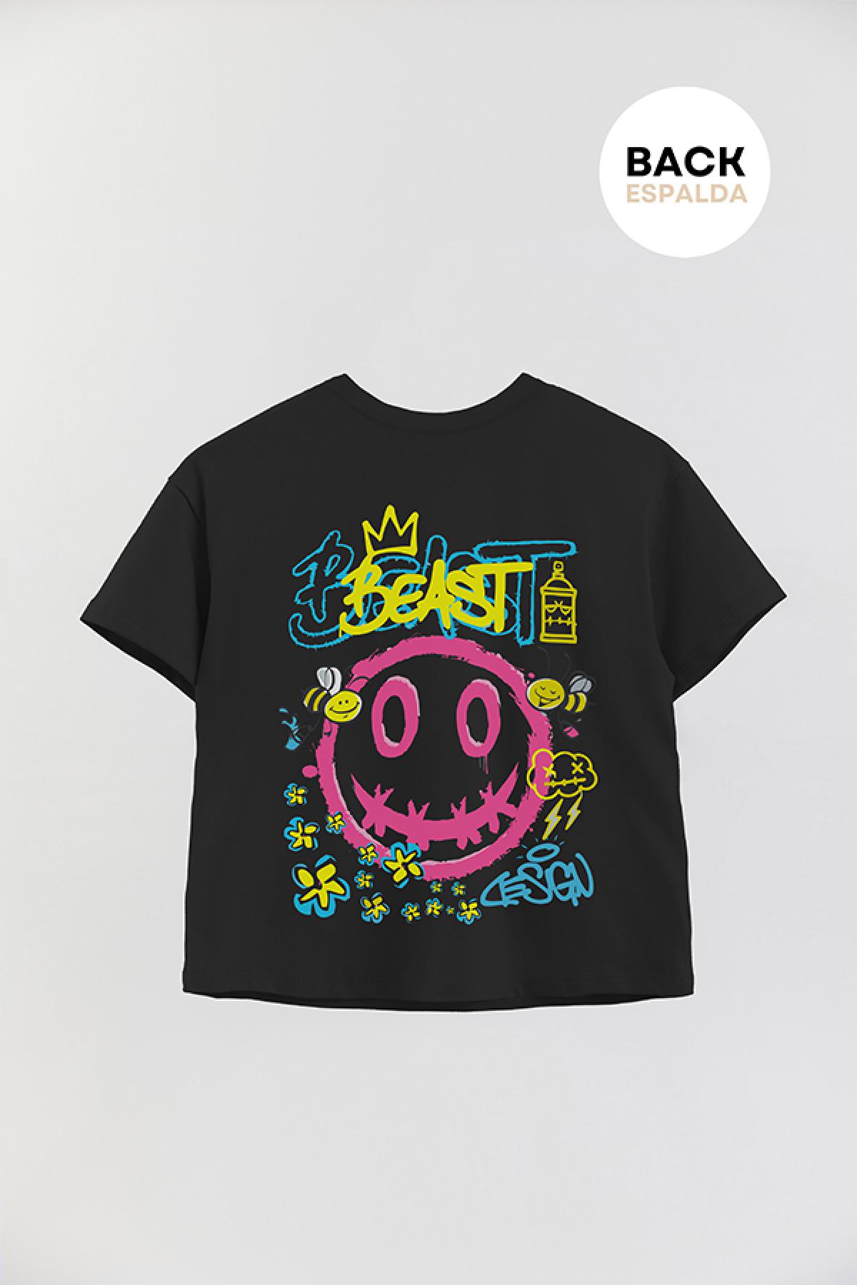 REMERA BOY OVER URBAN BEAST