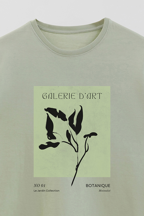 REMERA BASICA ESTAMPADA JARDIN 1