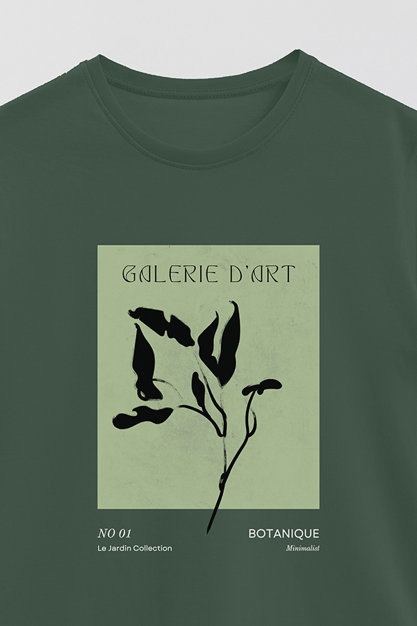 REMERA BASICA ESTAMPADA JARDIN 1