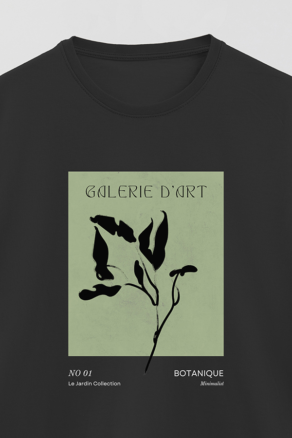 REMERA BASICA ESTAMPADA JARDIN 1