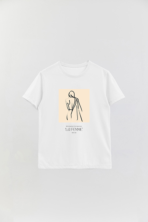 REMERA BASICA ESTAMPADA FEMME 3