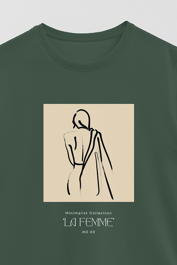 REMERA BASICA ESTAMPADA FEMME 3