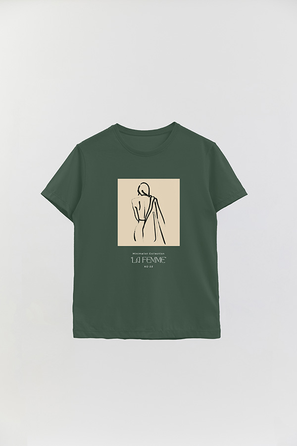 REMERA BASICA ESTAMPADA FEMME 3