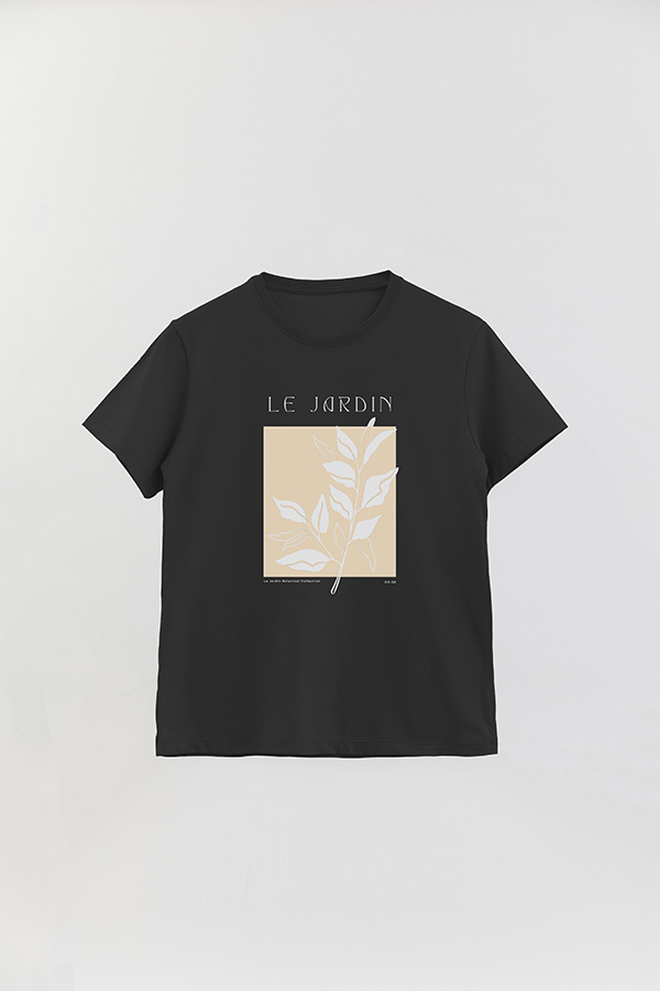 REMERA BASICA ESTAMPADA BOTANICAL 8