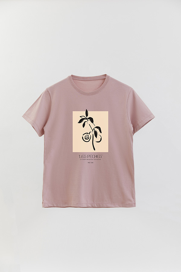 REMERA BASICA ESTAMPADA BOTANICAL 6