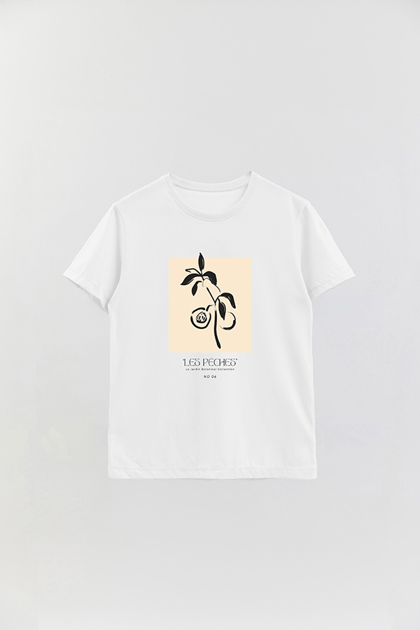 REMERA BASICA ESTAMPADA BOTANICAL 6