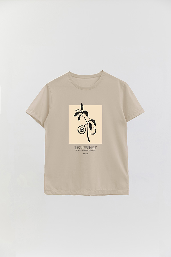 REMERA BASICA ESTAMPADA BOTANICAL 6