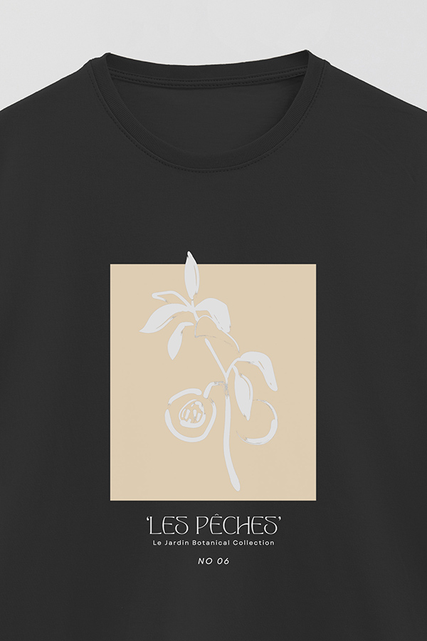 REMERA BASICA ESTAMPADA BOTANICAL 6