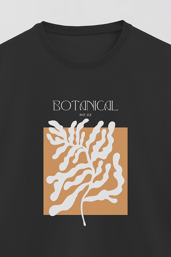 REMERA BASICA ESTAMPADA BOTANICAL 2