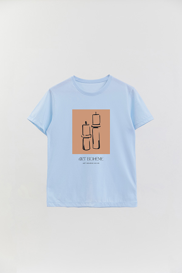 REMERA BASICA ESTAMPADA BOHEME 5