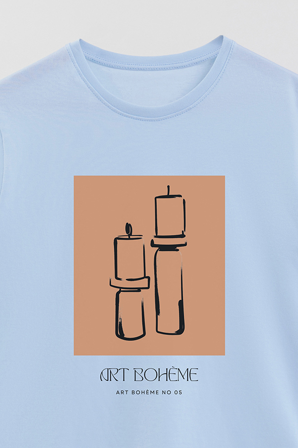 REMERA BASICA ESTAMPADA BOHEME 5