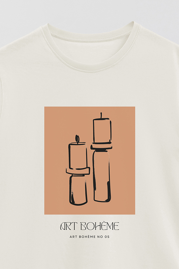 REMERA BASICA ESTAMPADA BOHEME 5