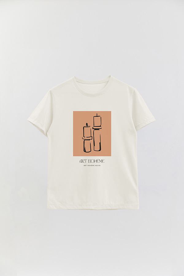 REMERA BASICA ESTAMPADA BOHEME 5