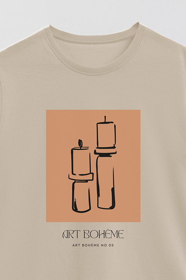 REMERA BASICA ESTAMPADA BOHEME 5