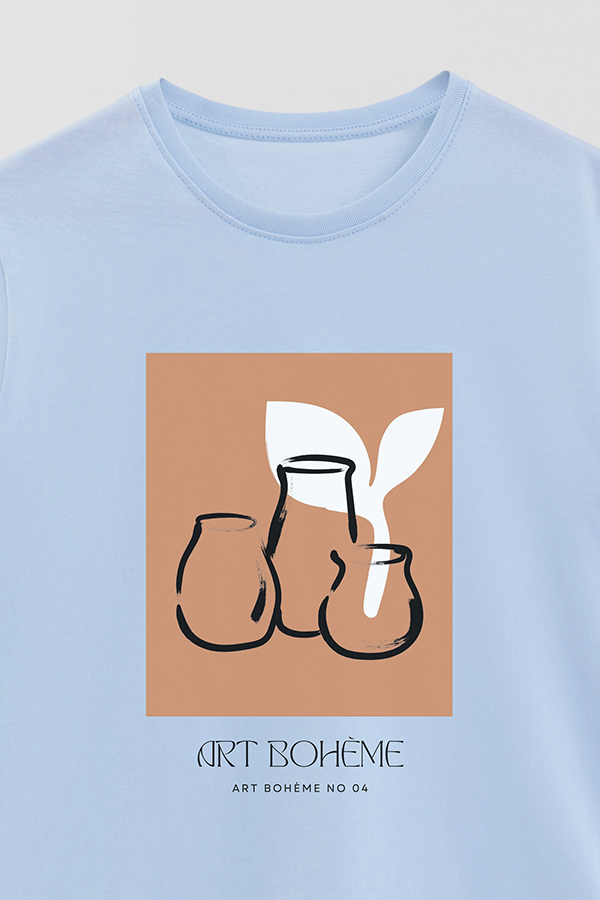 REMERA BASICA ESTAMPADA BOHEME 4