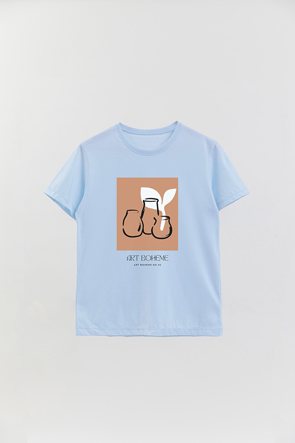 REMERA BASICA ESTAMPADA BOHEME 4