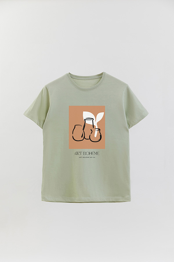 REMERA BASICA ESTAMPADA BOHEME 4