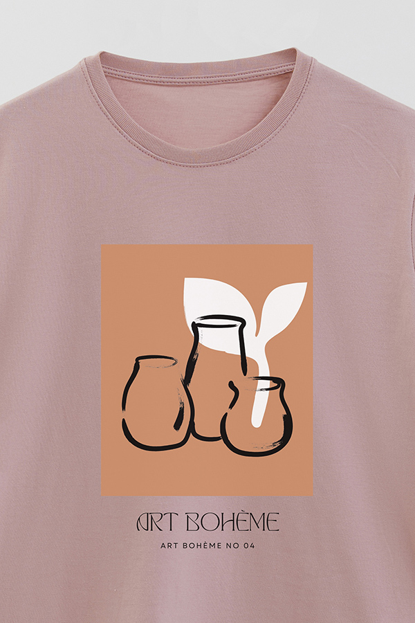 REMERA BASICA ESTAMPADA BOHEME 4