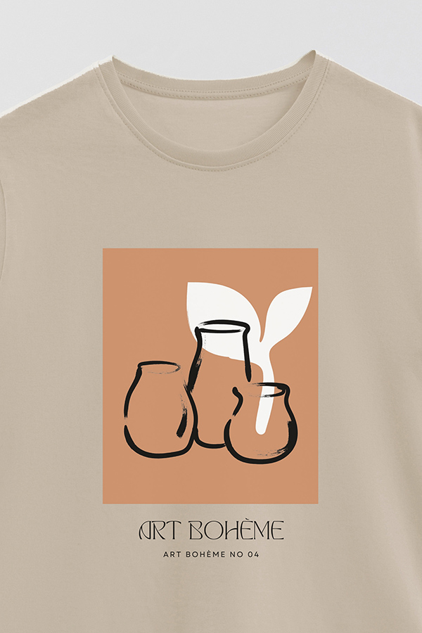 REMERA BASICA ESTAMPADA BOHEME 4