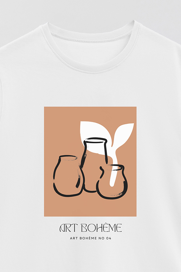 REMERA BASICA ESTAMPADA BOHEME 4