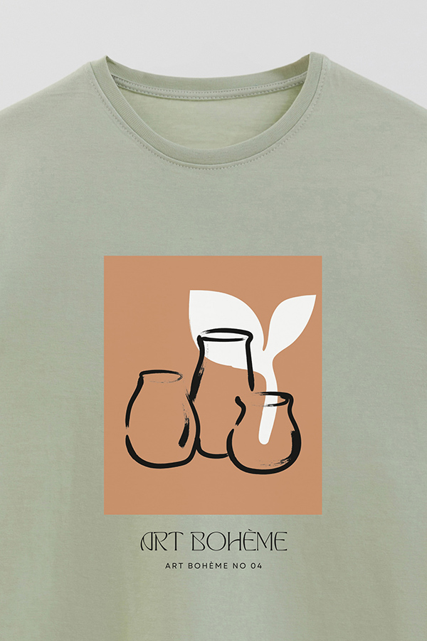 REMERA BASICA ESTAMPADA BOHEME 4