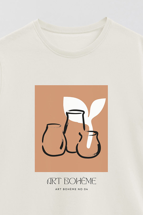 REMERA BASICA ESTAMPADA BOHEME 4