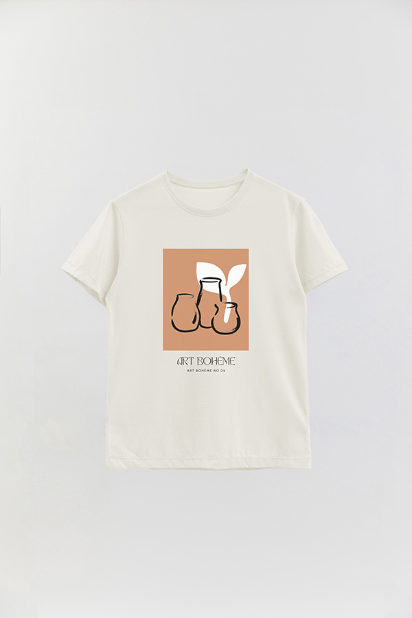 REMERA BASICA ESTAMPADA BOHEME 4