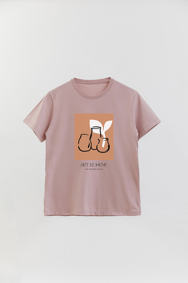 REMERA BASICA ESTAMPADA BOHEME 4