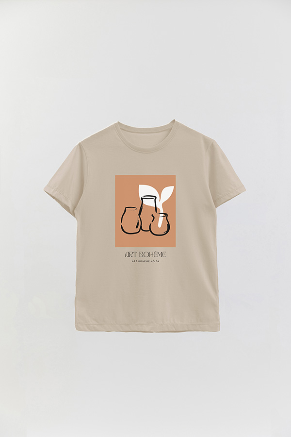 REMERA BASICA ESTAMPADA BOHEME 4