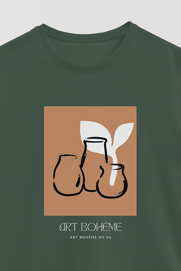 REMERA BASICA ESTAMPADA BOHEME 4