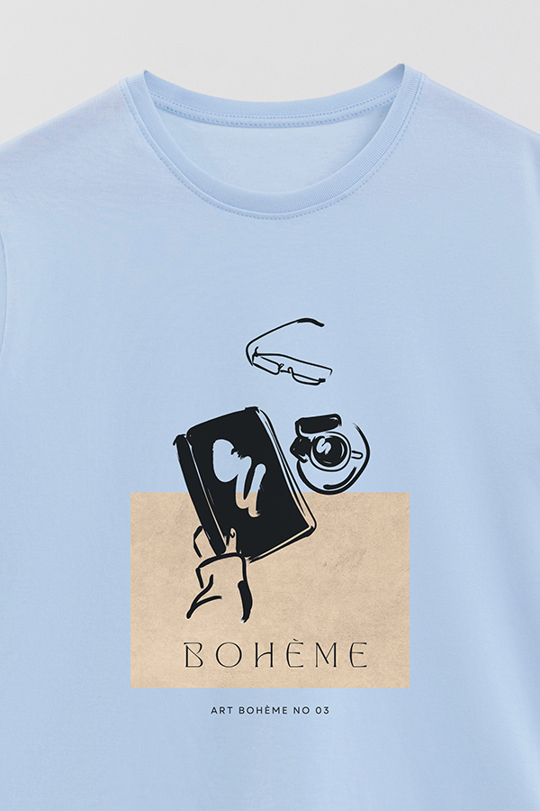 REMERA BASICA ESTAMPADA BOHEME 3