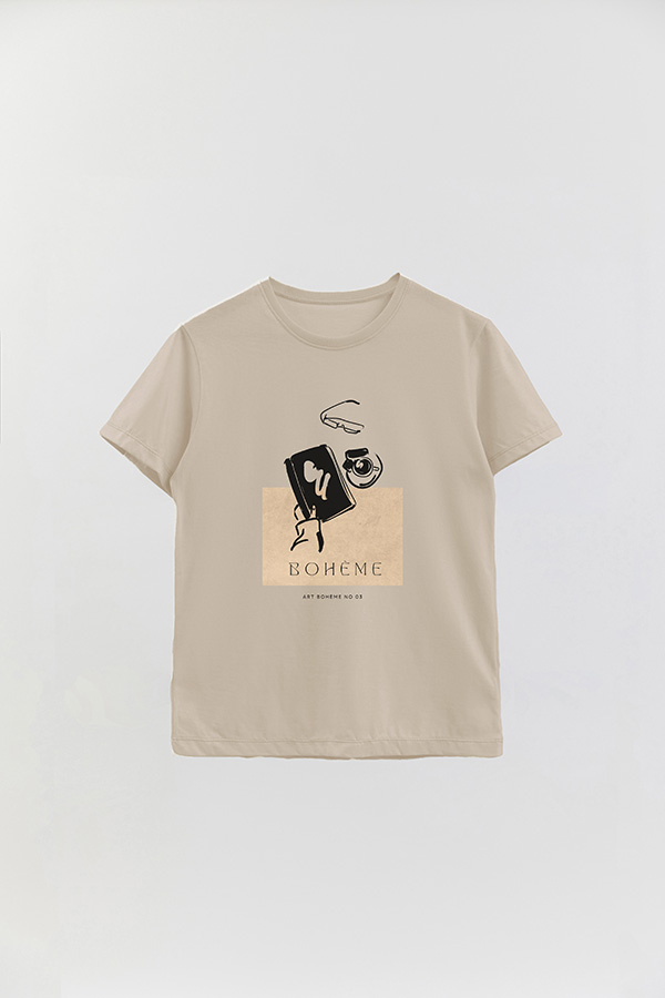 REMERA BASICA ESTAMPADA BOHEME 3