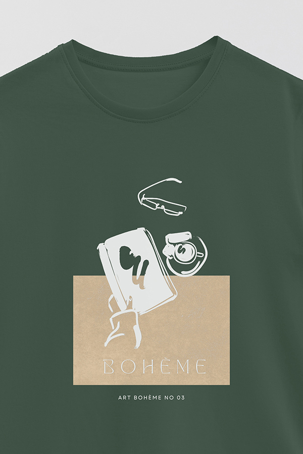 REMERA BASICA ESTAMPADA BOHEME 3