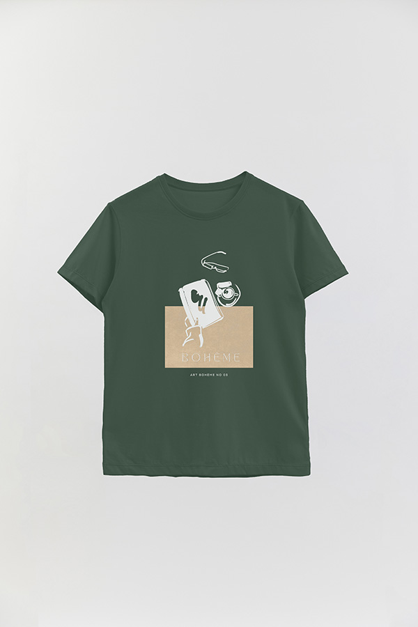 REMERA BASICA ESTAMPADA BOHEME 3