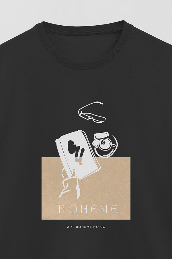 REMERA BASICA ESTAMPADA BOHEME 3