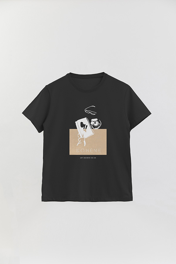 REMERA BASICA ESTAMPADA BOHEME 3