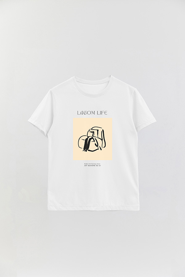 REMERA BASICA ESTAMPADA BOHEME 1