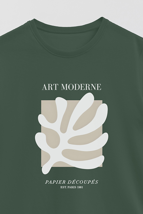 REMERA BASICA ESTAMPADA ART MODERNE