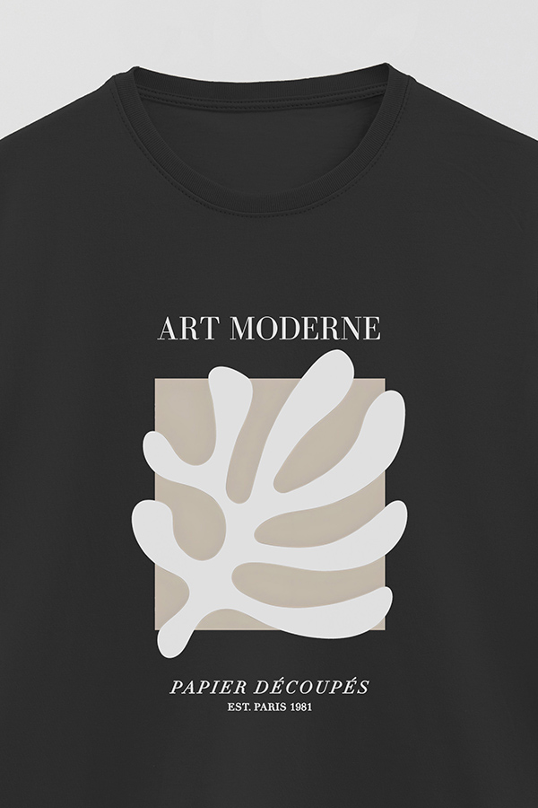 REMERA BASICA ESTAMPADA ART MODERNE