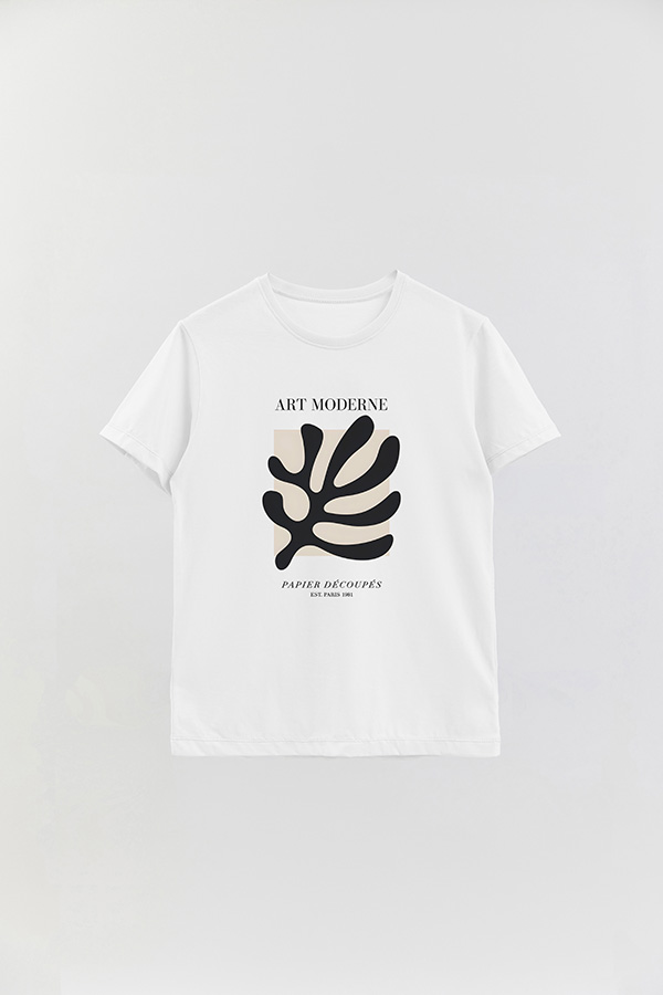 REMERA BASICA ESTAMPADA ART MODERNE