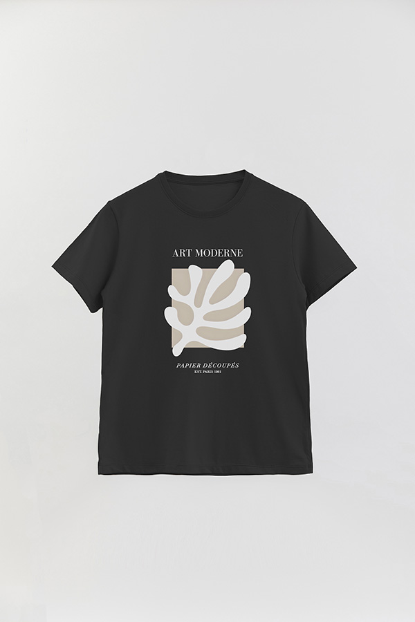 REMERA BASICA ESTAMPADA ART MODERNE