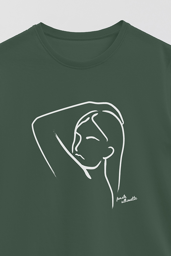 REMERA BASICA ESTAMPADA MNM SILHOUTTE 3